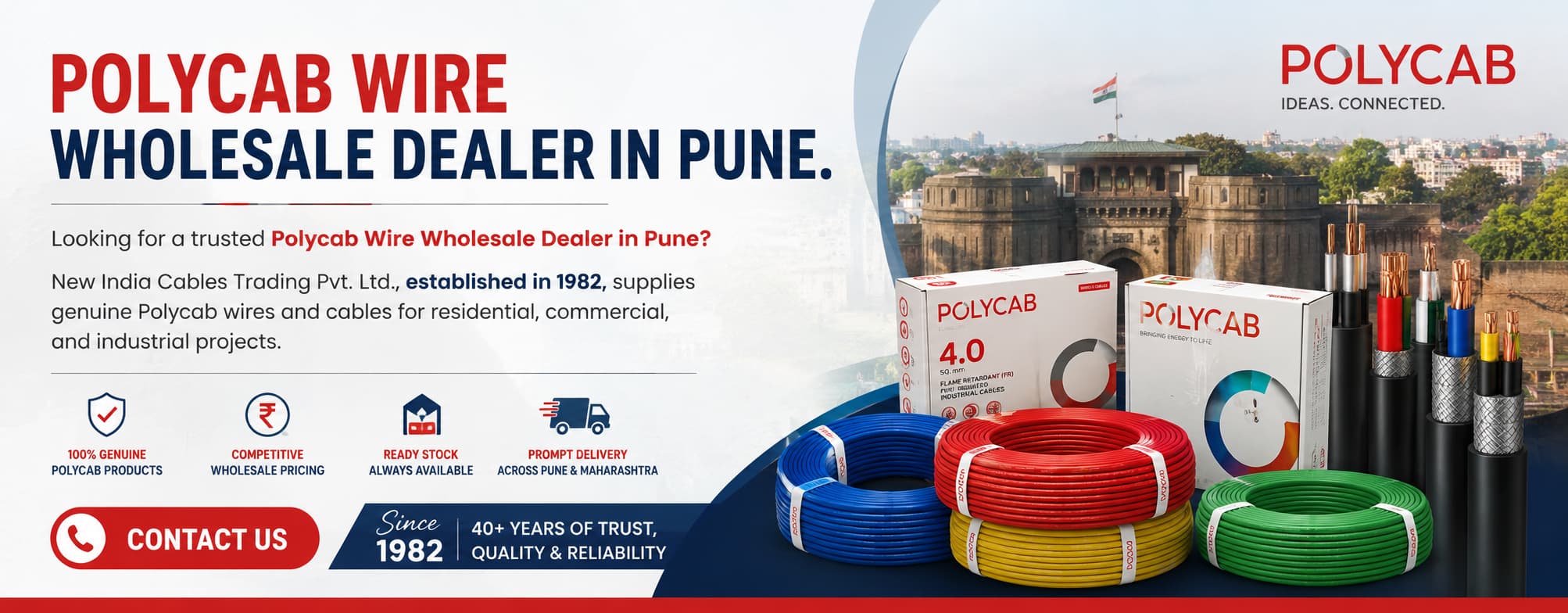 Polycab Wire Wholesale Dealer in Pune