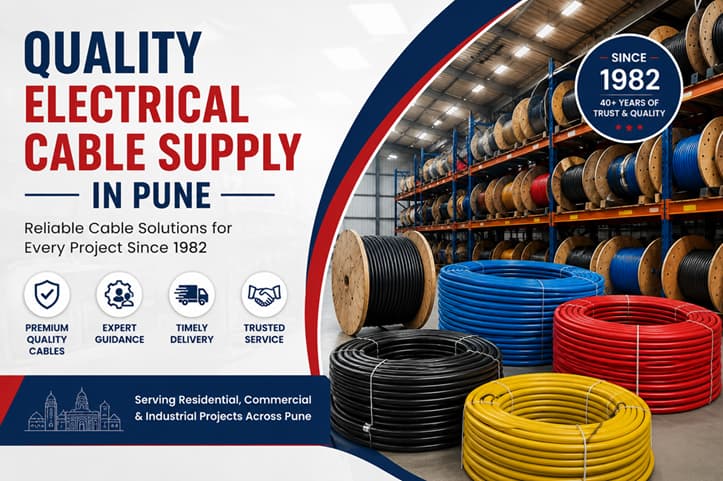 Quality Electrical Cable Supply in Pune by New India Cables