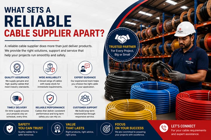 Reliable Cable Supplier in Pune Providing Quality Electrical Cable Solutions